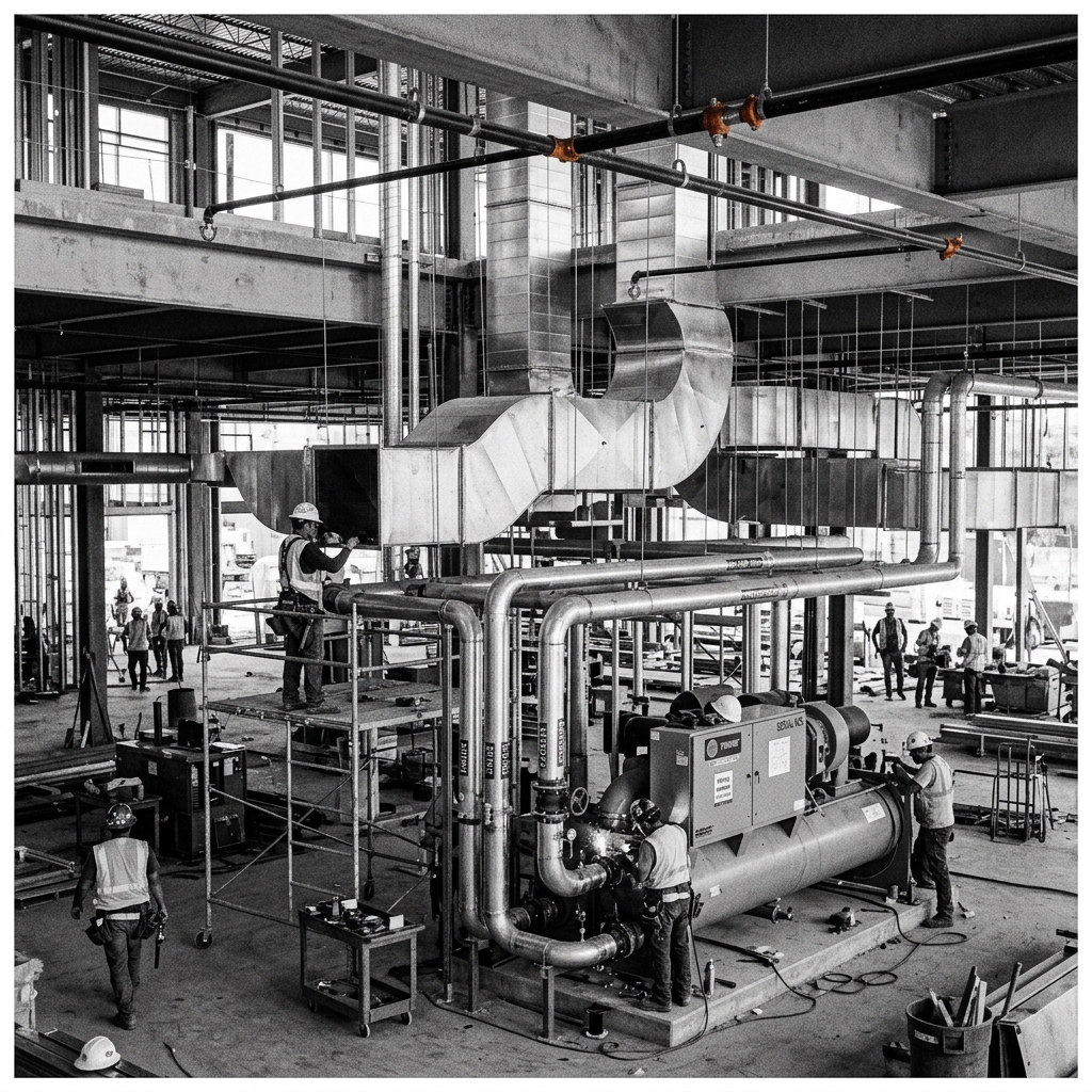 HVAC and mechanical systems installation
